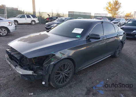 2018 Genesis G80 3.3T Sport from USA, damaged, VIN KMHGN4JB9JU222517